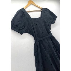Cleobella Black Eyelet Dress